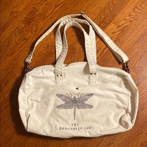Cream Tote Bag